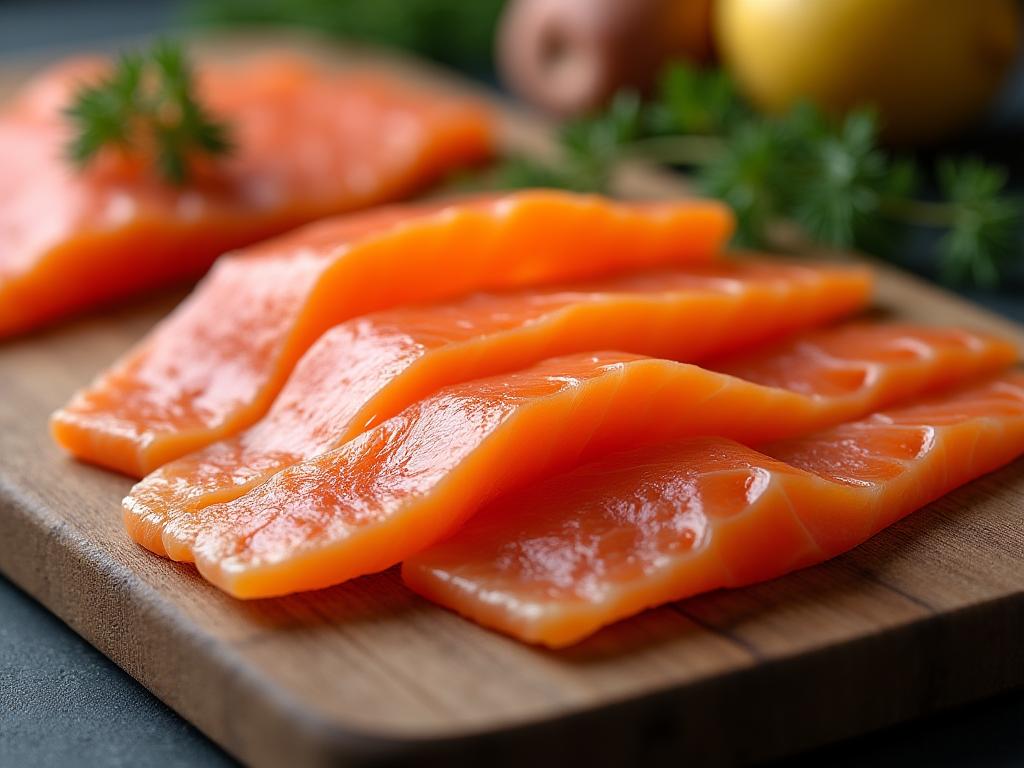 Geräucherter Lachs